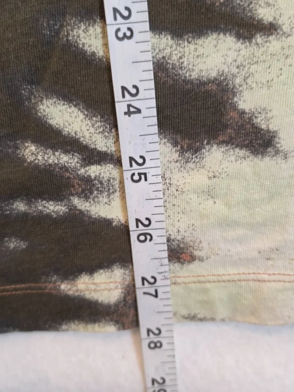 Nike Brown Tie Dye Skull Skeleton Graphic Tee Shirt Large